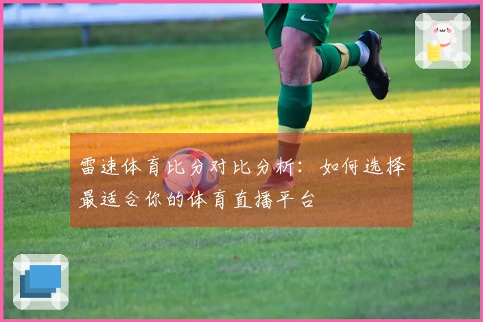 雷速体育比分对比分析：如何选择最适合你的体育直播平台