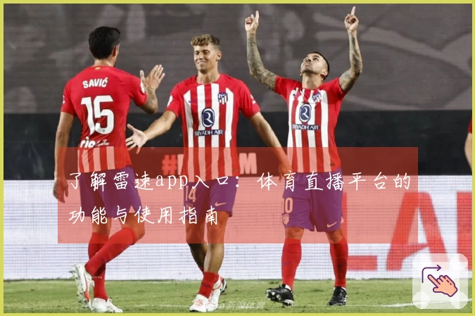 了解雷速app入口：体育直播平台的功能与使用指南